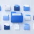 Organized digital file storage