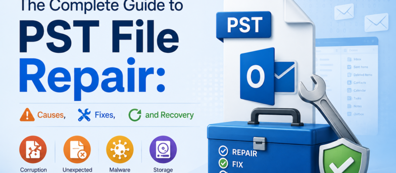 The Complete Guide to PST File Repair: Causes, Fixes, and Recovery