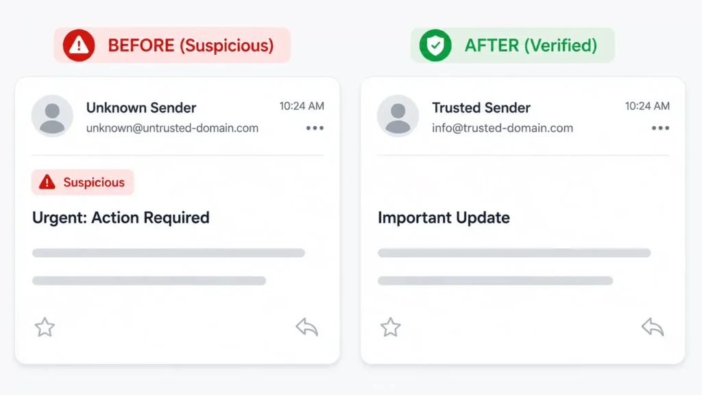 ai phishing before after comparison