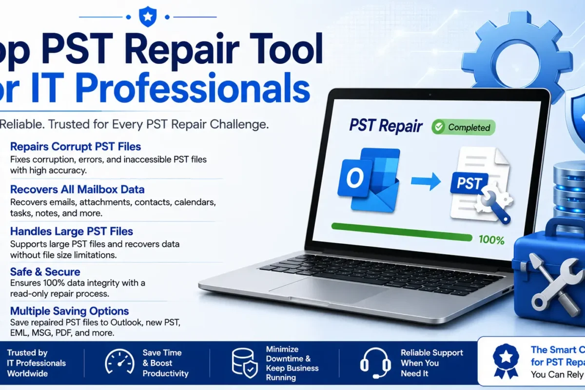 Top PST Repair Tool for IT Professionals