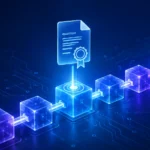Blockchain ledger securing a patent, copyright, and trademark record