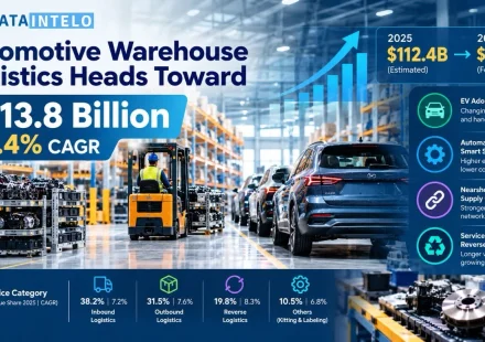 Automotive Warehouse Logistics Heads Toward 213.8 Billion at-7.4 CAGR