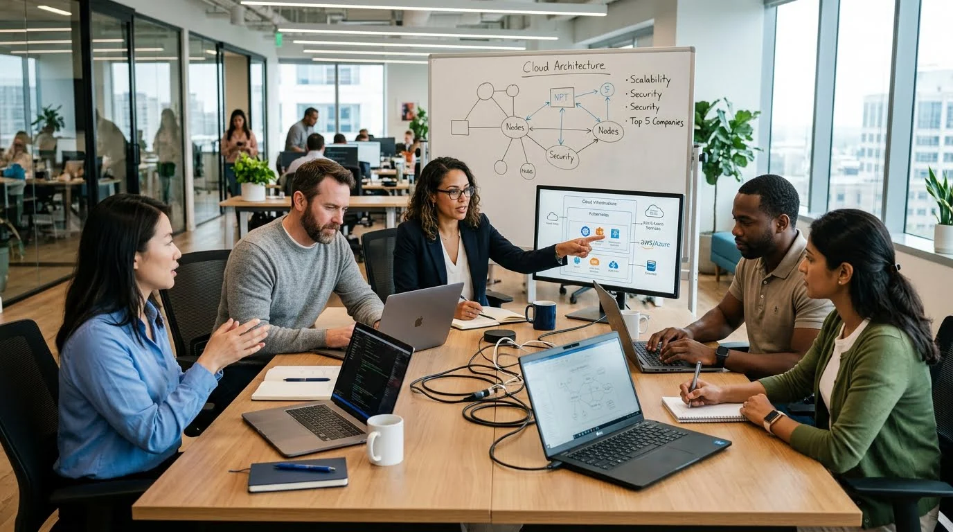 Top 5 Cloud Application Development Companies Building Scalable and Secure Business Solutions
